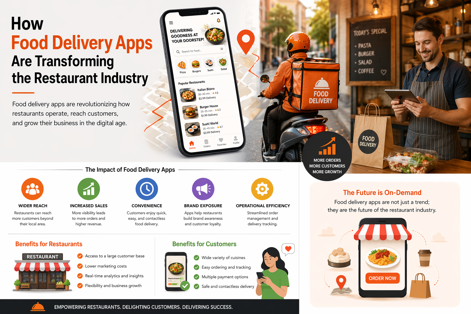 How Food Delivery Apps Are Transforming the Restaurant Industry