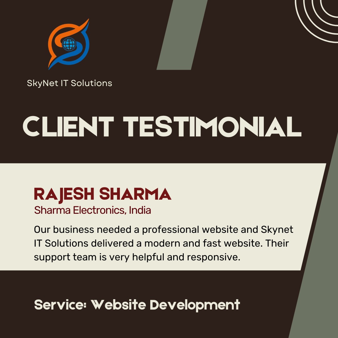 Client Testimonial