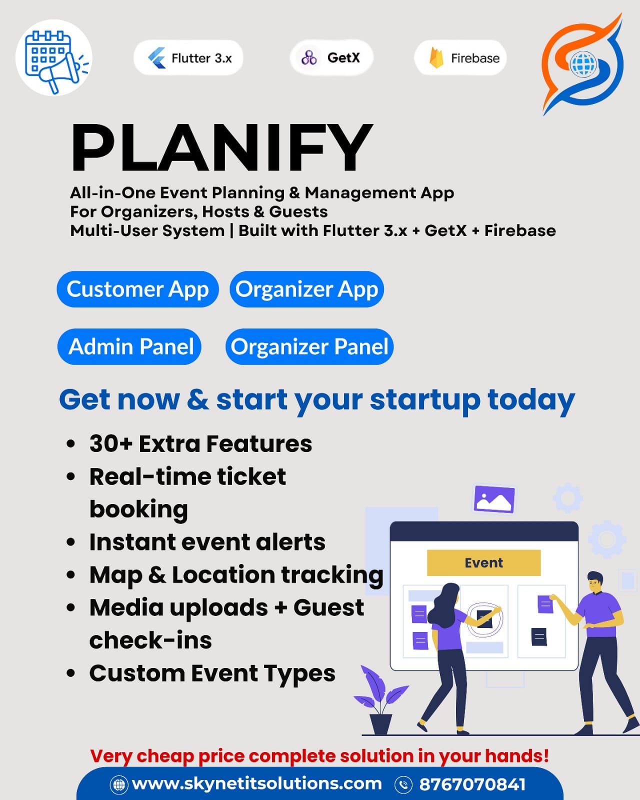 PLANIFY Event Planning App