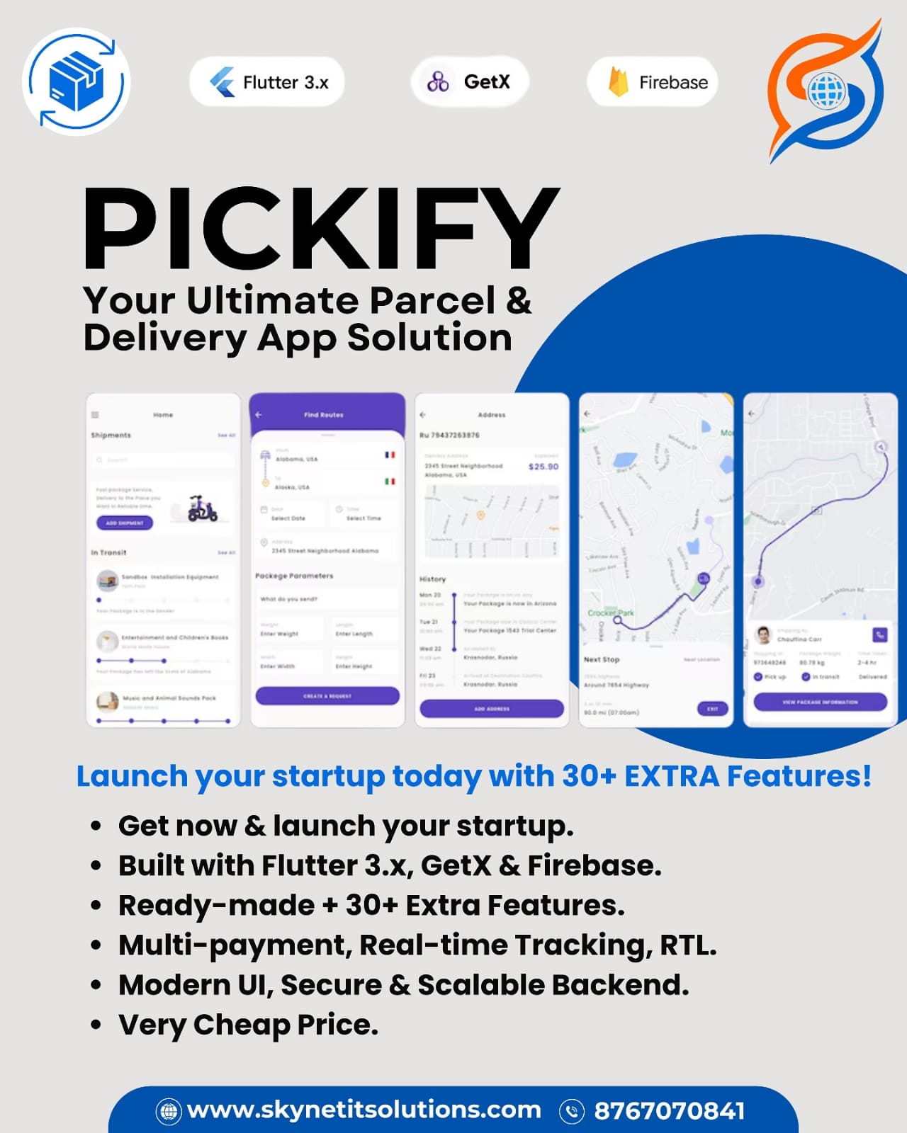PICKIFY Delivery App