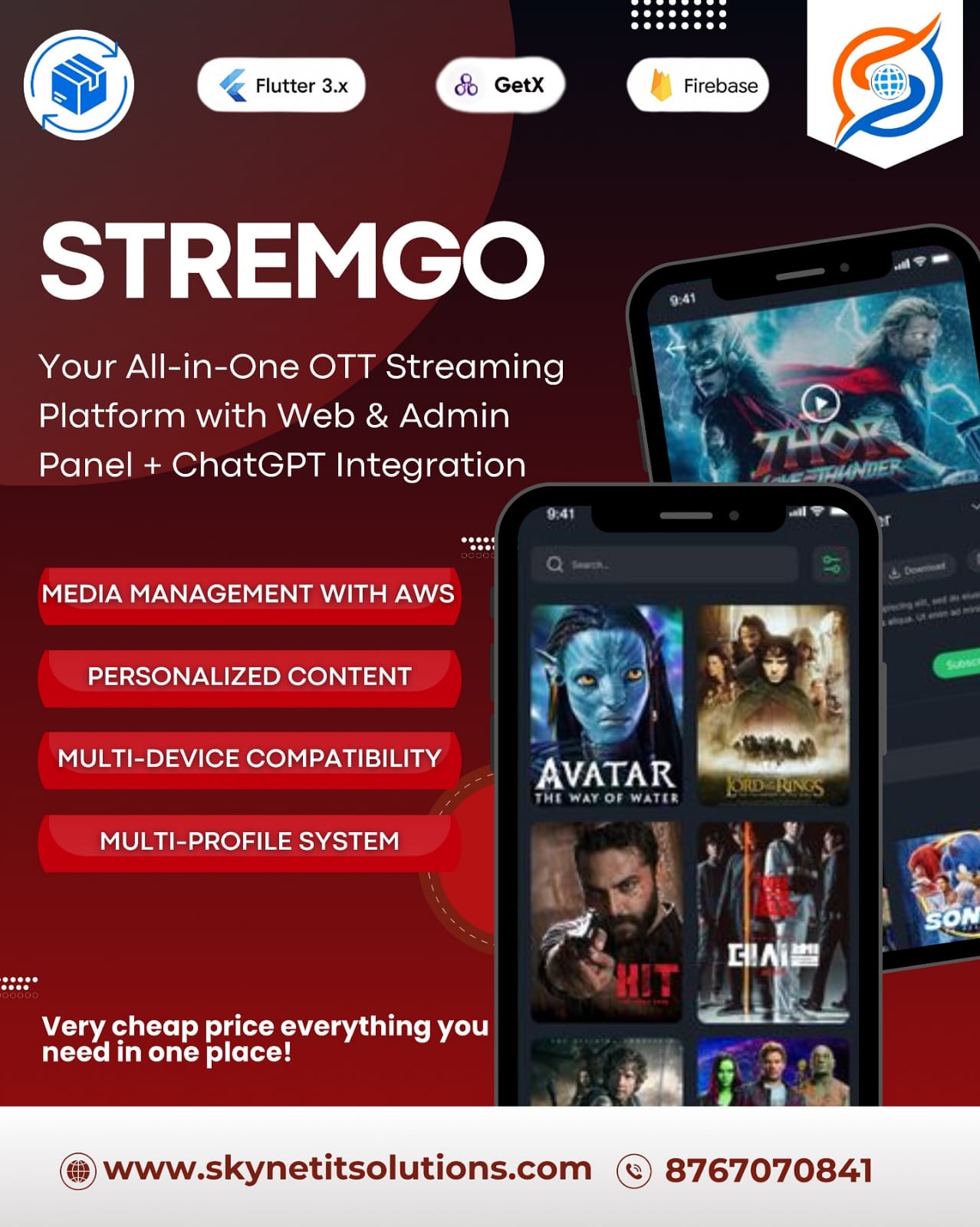 STREMGO OTT Platform